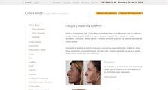 Desktop Screenshot of clinicarinos.com