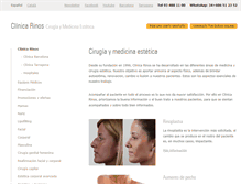 Tablet Screenshot of clinicarinos.com